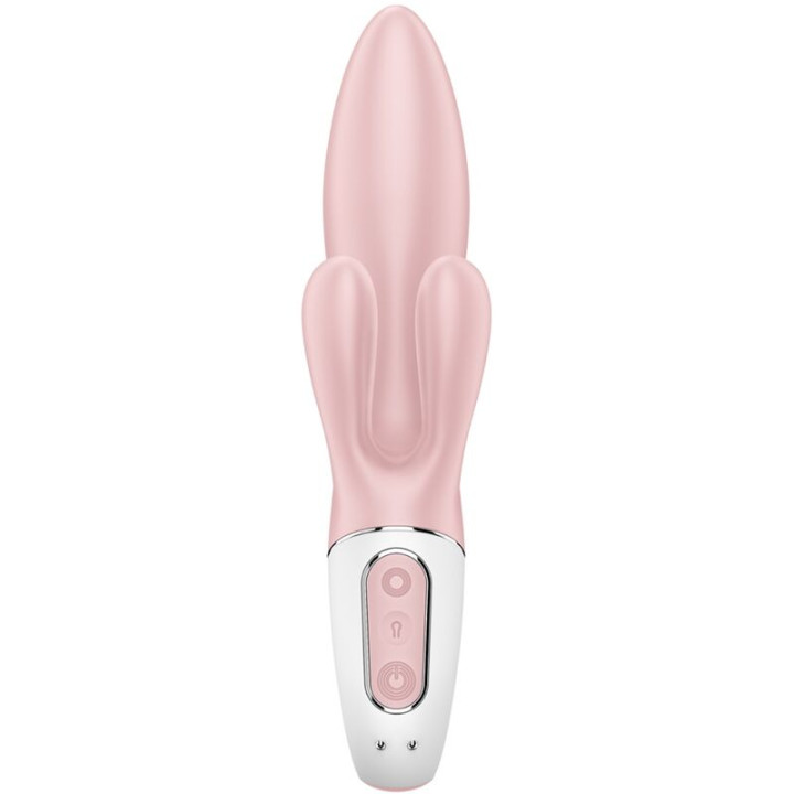 SATISFYER AIR PUMP BUNNY 3 INFLABLE VIBRADOR RABBIT ROSA