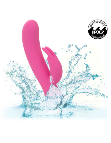 CALEXOTICS FIRST TIME VIBRADOR RABBIT RECARGABLE ROSA