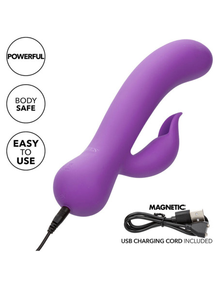 CALEXOTICS FIRST TIME VIBRADOR COMPLACIENTE RECARGABLE MORADO CALEXOTICS FIRST TIME VIBRADOR COMPLACIENTE RECARGABLE MORADO
