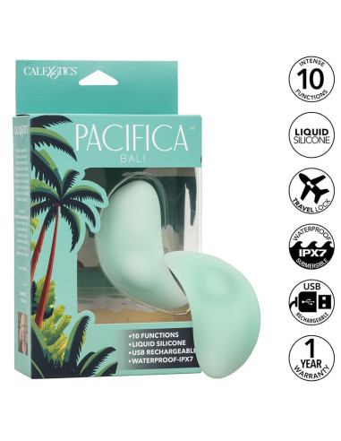 CALEXOTICS PACIFICA BALI ESTIMULADOR 10 FUNCIONES AQUA