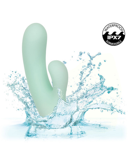 CALEXOTICS PACIFICA FIJI VIBRADOR Y ESTIMULADOR PUNTO G 10 VIBRACIONES AQUA