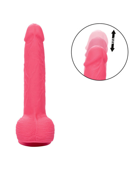 CALEXOTICS STUDS VIBRADOR REALISTICO 10 VIBRACIONES Y ROSA CALEXOTICS STUDS VIBRADOR REALISTICO 10 VIBRACIONES Y ROSA
