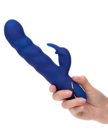 CALEXOTICS JACK VIBRADOR RABBIT MOVIMIENTO DE ONDAS AZUL