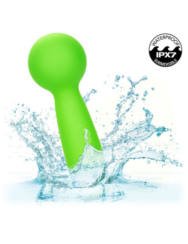 CALEXOTICS NEON VIBES THE BUBBLY VIBE MINI MASAJEADOR 10 VIBRACIONES VERDE