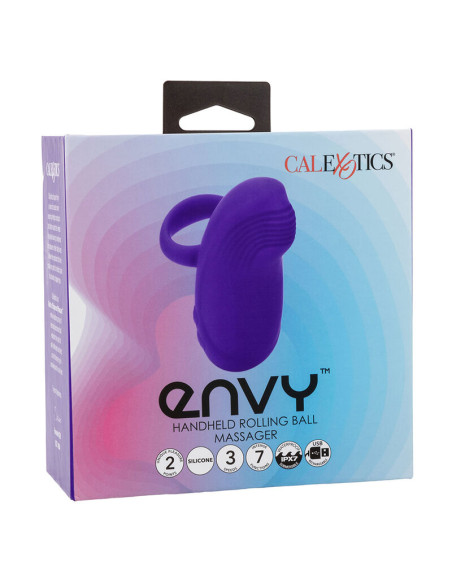 CALEXOTICS ENVY MASAJEADOR DE BOLA RODANTE 7 VIBRACIONES MORADO CALEXOTICS ENVY MASAJEADOR DE BOLA RODANTE 7 VIBRACIONES MORADO