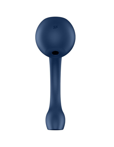 SATISFYER PRO WAVE 4 ESTIMULADOR PUNTO G AIR PULSE APLICACION GRATUITA AZUL OSCURO