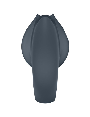 SATISFYER PERFECT PAIR 2 MULTIVIBRADOR 2 EN 1 ANILLO PARA PENE ESTIMULADOR DE DEDO GRIS
