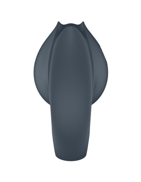 SATISFYER PERFECT PAIR 2 MULTIVIBRADOR 2 EN 1 ANILLO PARA PENE ESTIMULADOR DE DEDO GRIS