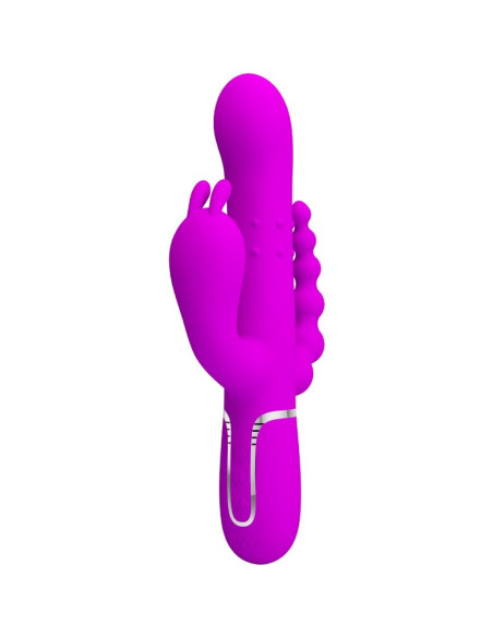 PRETTY LOVE CAMMY TRIPLE VIBRADOR MULTIFUNCION 4 EN 1 ROSA PRETTY LOVE CAMMY TRIPLE VIBRADOR MULTIFUNCION 4 EN 1 ROSA