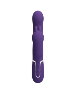 PRETTY LOVE CAMMY TRIPLE VIBRADOR MULTIFUNCION 4 EN 1 MORADO 2