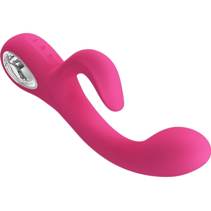 PRETTY LOVE FRITZ VIBRADOR RABBIT 12 VIBRACIONES ROSA