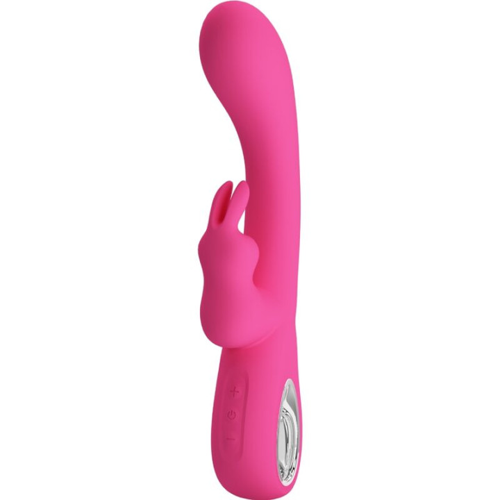 PRETTY LOVE NOVAK VIBRADOR RABBIT 12 VIBRACIONES ROSA