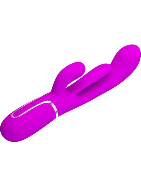 PRETTY LOVE SHANIA TRIPLE VIBRADOR RABBIT MULTIFUNCION ROSA PRETTY LOVE SHANIA TRIPLE VIBRADOR RABBIT MULTIFUNCION ROSA