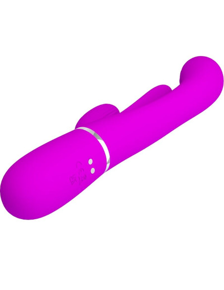 PRETTY LOVE SHANIA TRIPLE VIBRADOR RABBIT MULTIFUNCION ROSA PRETTY LOVE SHANIA TRIPLE VIBRADOR RABBIT MULTIFUNCION ROSA