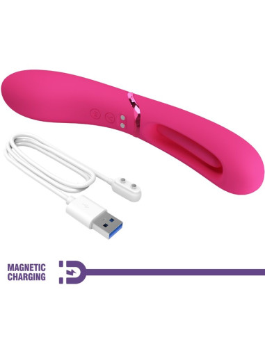 ROMANCE LEXIE VIBRADOR PUNTO G 7 VIBRACIONES ROSA