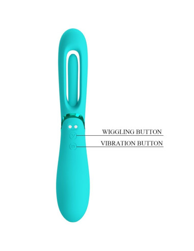 ROMANCE LEXIE VIBRADOR PUNTO G 7 VIBRACIONES AZUL