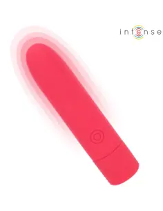 INTENSE SYMONE BALA VIBRADORA RECARGABLE POR USB 8 VIBRACIONES ROJO 10 X 22 CM 2