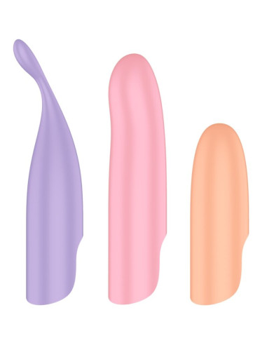 SATISFYER PLAYFUL FOUR SET VIBRADORES 4 EN 1 POWER BULLET