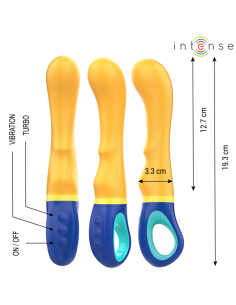 INTENSE SHAGGY VIBRADOR PUNTO G AMARILLO 2