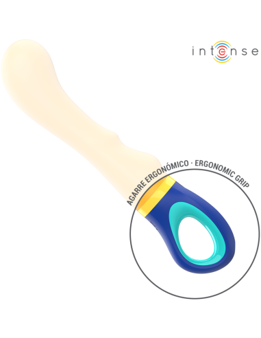 INTENSE SHAGGY VIBRADOR PUNTO G AMARILLO