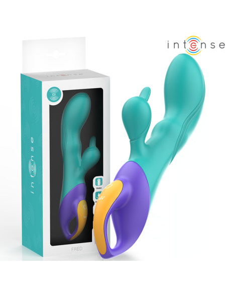 INTENSE FRED VIBRADOR RECARGABLE RABBIT AZUL INTENSE FRED VIBRADOR RECARGABLE RABBIT AZUL