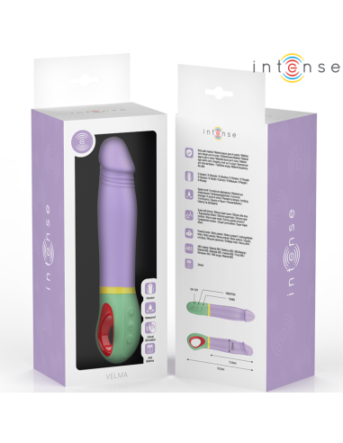 INTENSE VELMA VIBRADOR CLASICO MORADO