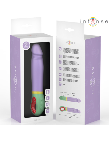INTENSE VELMA VIBRADOR CLASICO MORADO INTENSE VELMA VIBRADOR CLASICO MORADO