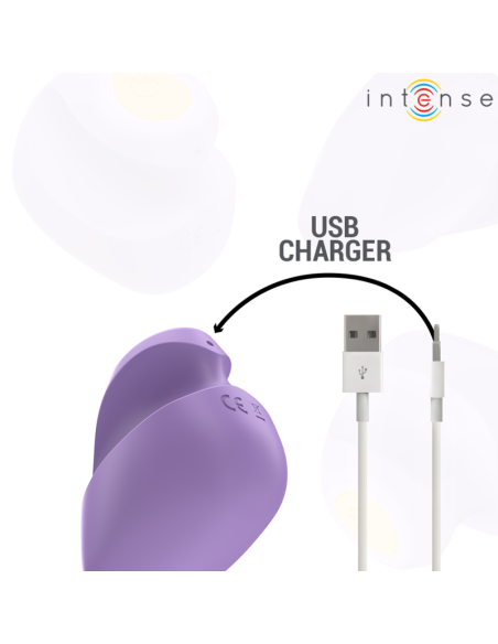 INTENSE URSULA ESTIMULADOR 10 VIBRACIONES MORADO INTENSE URSULA ESTIMULADOR 10 VIBRACIONES MORADO