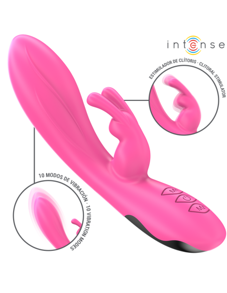INTENSE RANDALL VIBRADOR RABBIT 10 VIBRACIONES ROSA INTENSE RANDALL VIBRADOR RABBIT 10 VIBRACIONES ROSA