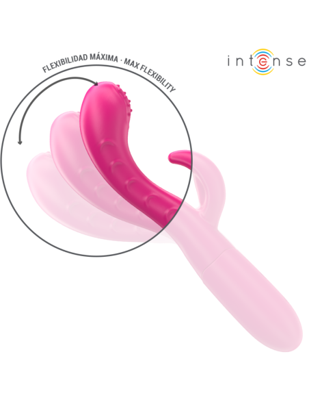 INTENSE AMARA VIBRADOR CON LENGUA ESTIMULADORA 10 VIBRACIONES ROSA INTENSE AMARA VIBRADOR CON LENGUA ESTIMULADORA 10 VIBRACIONES ROSA