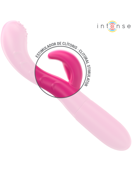 INTENSE AMARA VIBRADOR CON LENGUA ESTIMULADORA 10 VIBRACIONES ROSA INTENSE AMARA VIBRADOR CON LENGUA ESTIMULADORA 10 VIBRACIONES ROSA