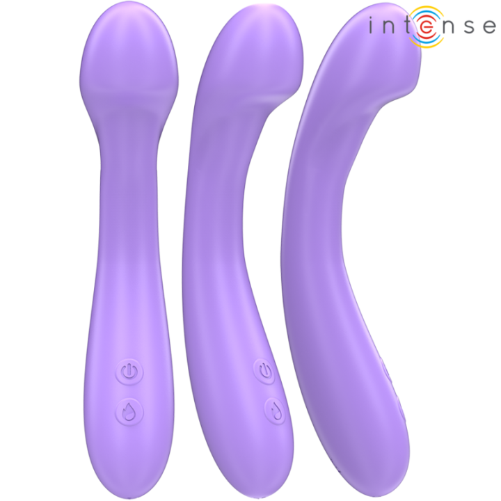 INTENSE BECKY VIBRADOR 19 CM CALENTABLE 7 VIBRACIONES MORADO