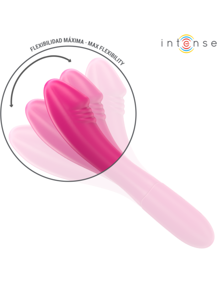 INTENSE BELINDA VIBRADOR 19 CM FLEXIBLE 10 VIBRACIONES ROSA INTENSE BELINDA VIBRADOR 19 CM FLEXIBLE 10 VIBRACIONES ROSA
