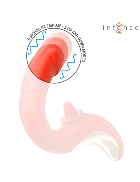 INTENSE PAULINA VIBRADOR ESTIMULADOR EN FORMA DE U ROJO INTENSE PAULINA VIBRADOR ESTIMULADOR EN FORMA DE U ROJO