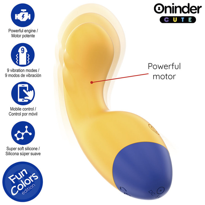 ONINDER CUTE LOVE BUDDY MASTER VIBRADOR PUNTO G APP MUNDIAL GRATUITA