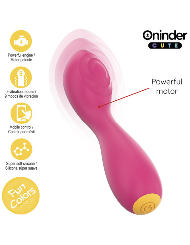 ONINDER CUTE LOVE BUDDY MASTER VIBRADOR PUNTO G APP MUNDIAL GRATUITA