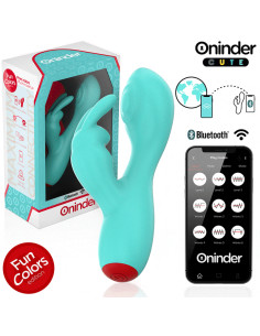 ONINDER CUTE LOVE BUNNY VIBRADOR PUNTO G Y CLITORIS APP MUNDIAL GRATUITA 2