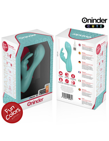 ONINDER CUTE LOVE BUNNY VIBRADOR PUNTO G Y CLITORIS APP MUNDIAL GRATUITA