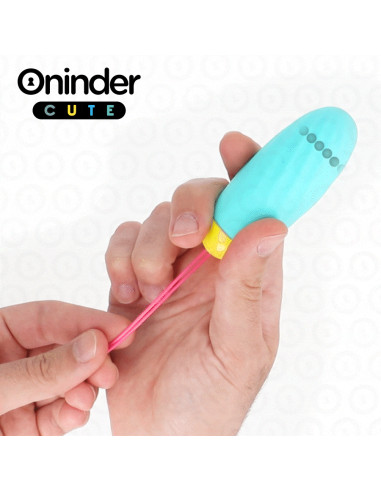 ONINDER CUTE LOVE PLEASURE HUEVO VIBRO GEMAS ROTADORAS SILICONA APP MUNDIAL GRATUITA