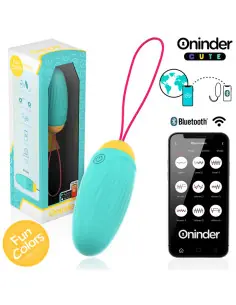 ONINDER CUTE LOVE PLEASURE HUEVO VIBRO GEMAS ROTADORAS SILICONA APP MUNDIAL GRATUITA 2