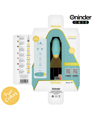 ONINDER CUTE LOVE PLEASURE HUEVO VIBRO GEMAS ROTADORAS SILICONA APP MUNDIAL GRATUITA