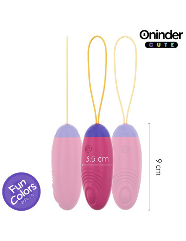 ONINDER CUTE LOVE PLEASURE HUEVO VIBRO WAVE TAPPING SILICONA APP MUNDIAL GRATUITA