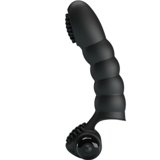 PRETTY LOVE ALEXANDER VIBRADOR DE DEDO 10 VIBRACIONES NEGRO