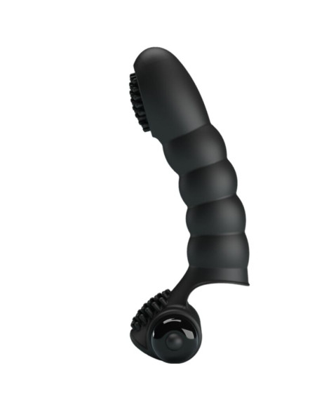 PRETTY LOVE ALEXANDER VIBRADOR DE DEDO 10 VIBRACIONES NEGRO