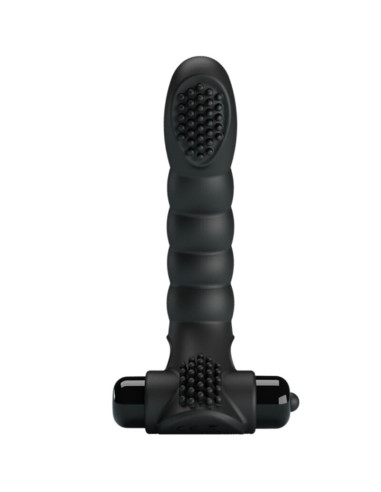 PRETTY LOVE ALEXANDER VIBRADOR DE DEDO 10 VIBRACIONES NEGRO