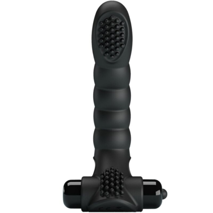 PRETTY LOVE ALEXANDER VIBRADOR DE DEDO 10 VIBRACIONES NEGRO