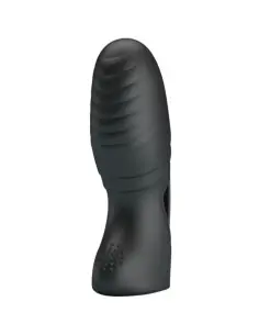 PRETTY LOVE ALAN VIBRADOR DE DEDO SILICONA NEGRO