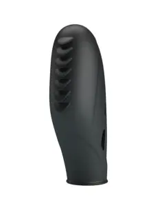 PRETTY LOVE GILO VIBRADOR DE DEDO SILICONA NEGRO 2