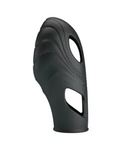 PRETTY LOVE LICH VIBRADOR DE DEDO SILICONA NEGRO