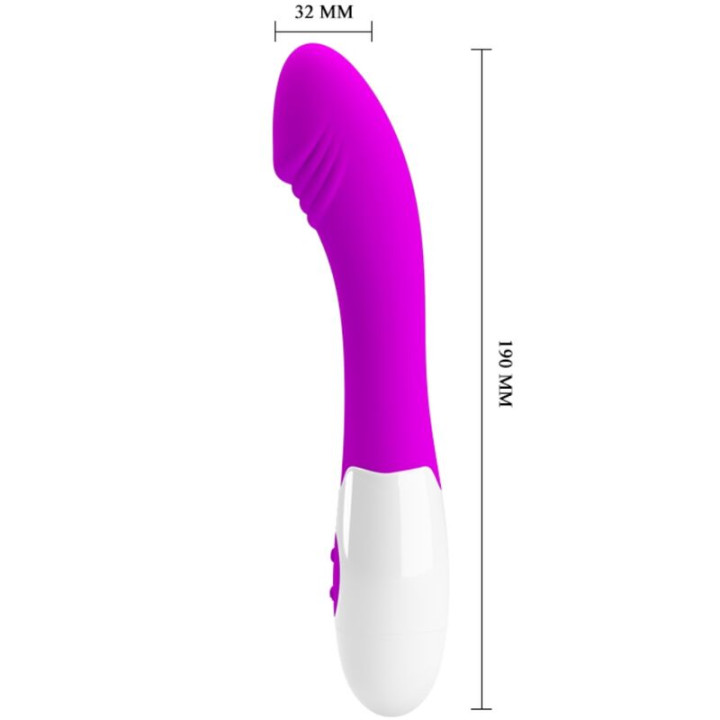 PRETTY LOVE ELEMENTAL VIBRADOR 30 MODOS DE VIBRACION MORADO
